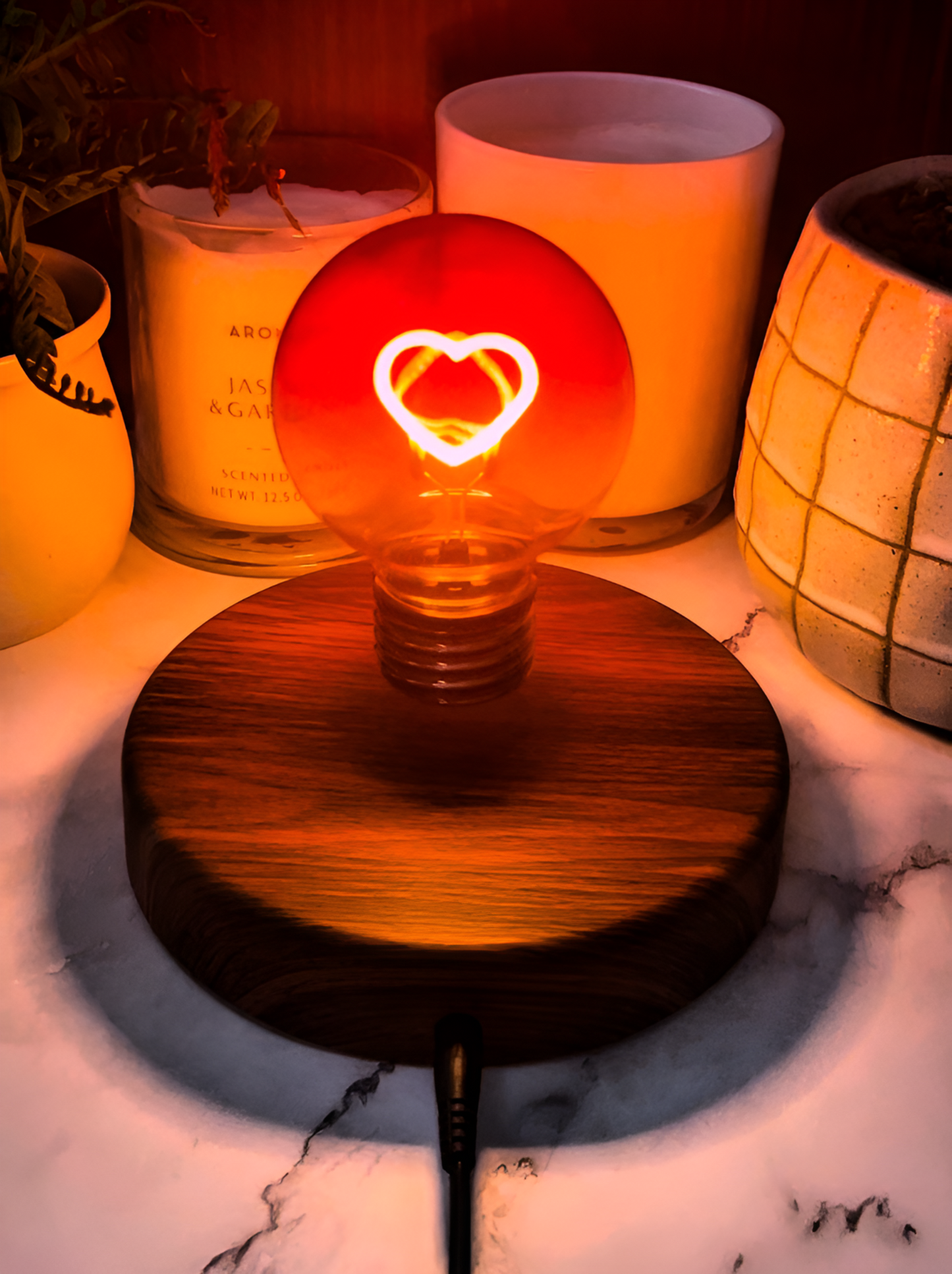 Floating Love Lamp